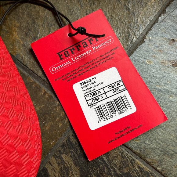 F1 Scuderia Ferrari New Race Check Cap (NWT) - Picture 6 of 11